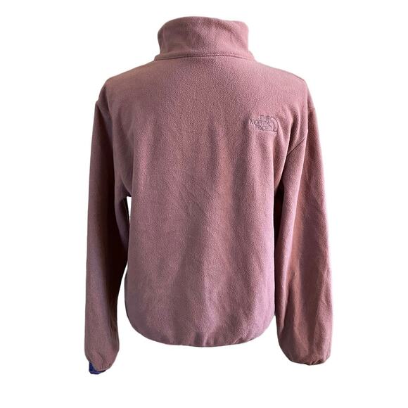 The North Face Women’s Mauve Pullover Fleece Small - Picture 2 of 6